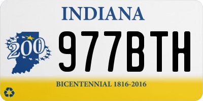 IN license plate 977BTH