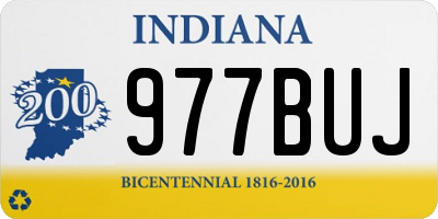 IN license plate 977BUJ