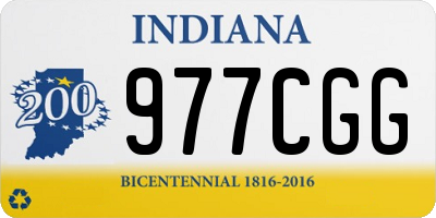 IN license plate 977CGG
