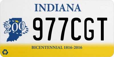 IN license plate 977CGT