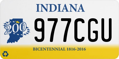 IN license plate 977CGU