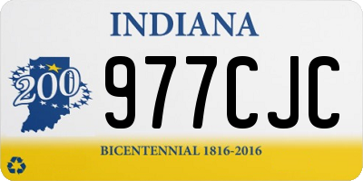 IN license plate 977CJC