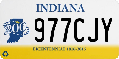 IN license plate 977CJY
