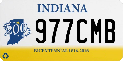 IN license plate 977CMB