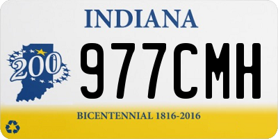 IN license plate 977CMH