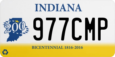 IN license plate 977CMP