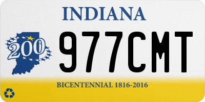 IN license plate 977CMT