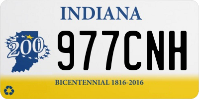 IN license plate 977CNH