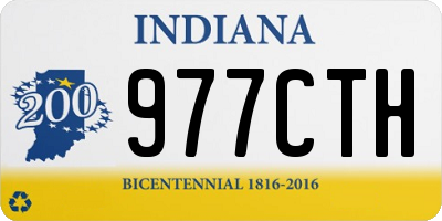 IN license plate 977CTH