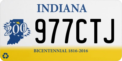 IN license plate 977CTJ