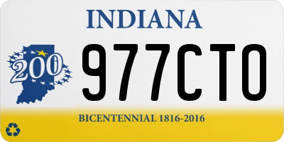 IN license plate 977CTO
