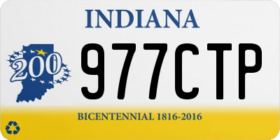 IN license plate 977CTP