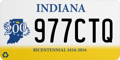 IN license plate 977CTQ