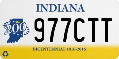 IN license plate 977CTT