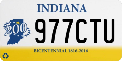 IN license plate 977CTU