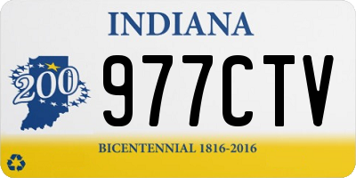 IN license plate 977CTV