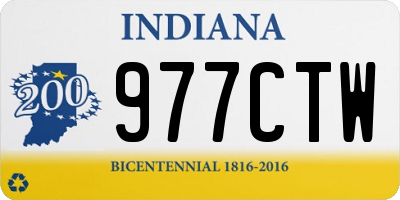 IN license plate 977CTW