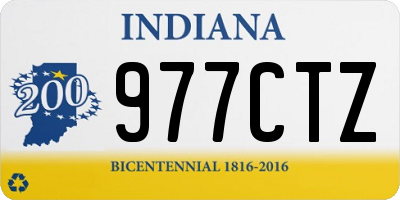 IN license plate 977CTZ