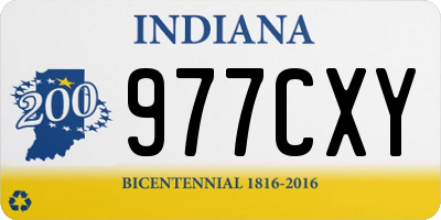 IN license plate 977CXY
