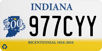 IN license plate 977CYY