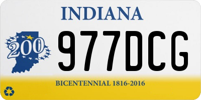 IN license plate 977DCG