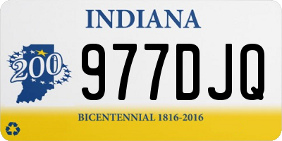 IN license plate 977DJQ