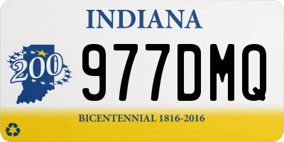 IN license plate 977DMQ