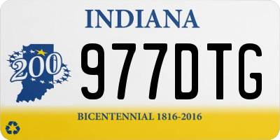 IN license plate 977DTG