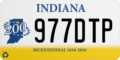 IN license plate 977DTP