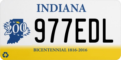 IN license plate 977EDL