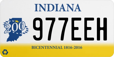 IN license plate 977EEH