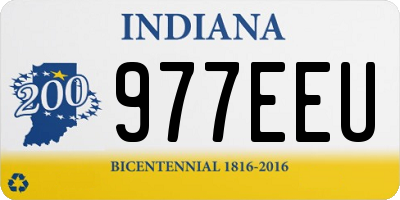 IN license plate 977EEU