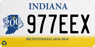 IN license plate 977EEX