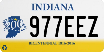 IN license plate 977EEZ