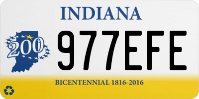 IN license plate 977EFE