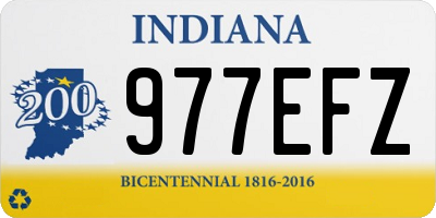 IN license plate 977EFZ