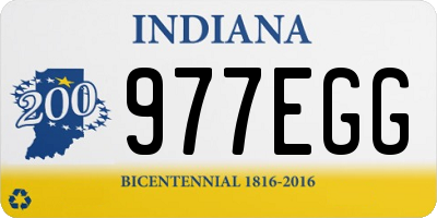 IN license plate 977EGG