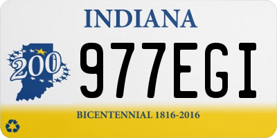 IN license plate 977EGI