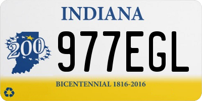 IN license plate 977EGL