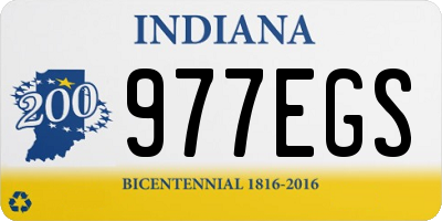 IN license plate 977EGS