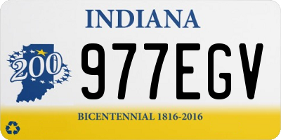 IN license plate 977EGV