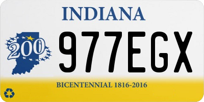 IN license plate 977EGX