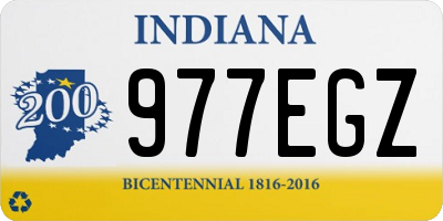 IN license plate 977EGZ