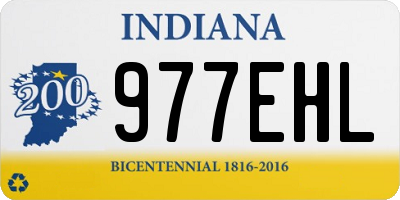 IN license plate 977EHL