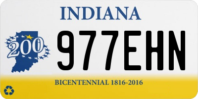 IN license plate 977EHN