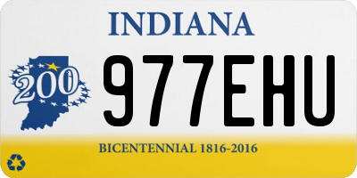 IN license plate 977EHU