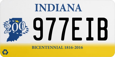 IN license plate 977EIB