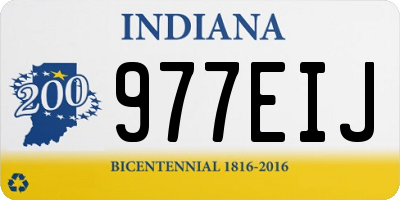 IN license plate 977EIJ