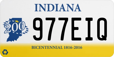 IN license plate 977EIQ