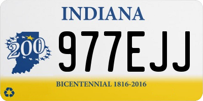 IN license plate 977EJJ
